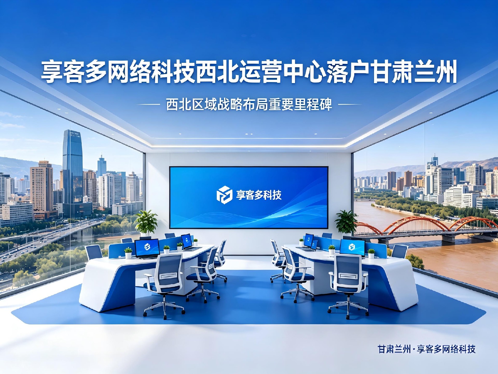 享客多网络科技西北运营中心正式成立并投入正常运营，全面赋能西北六省数字化增长